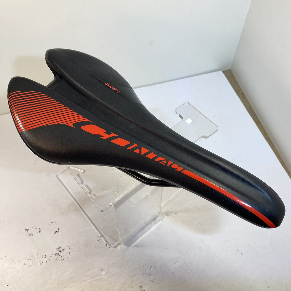 NEW Giant Contact Neutral Bike Saddle 280x 130mm Black/Red